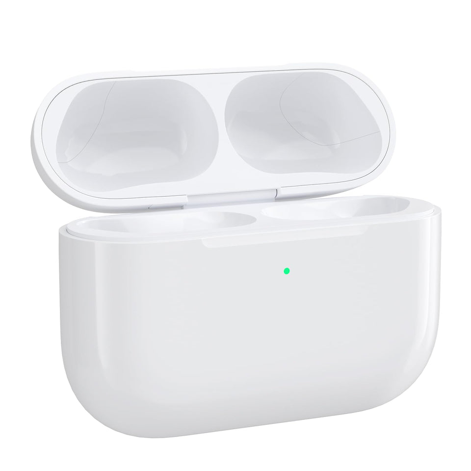 Medoque AirPods Pro 3 case front view showing compact design and easy access.
