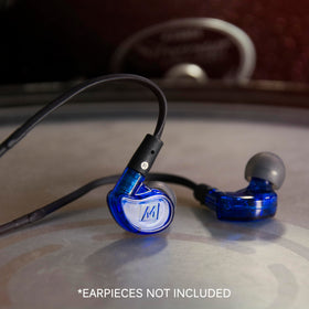 MEE audio replacement cable close-up highlighting durable construction for daily wear.