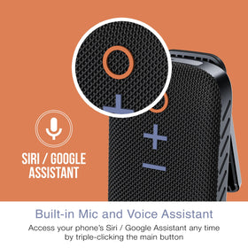 MEE Audio goSPKR compact, lightweight design for all-day wear.
