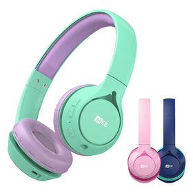 MEE Audio KidJamz KJ45BT adjustable headband for a secure, comfy kid fit during lessons.
