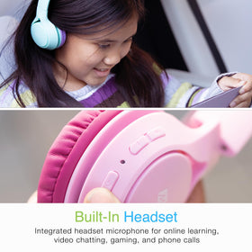 MEE Audio KidJamz KJ45BT universal compatibility with tablets, PCs, and games.