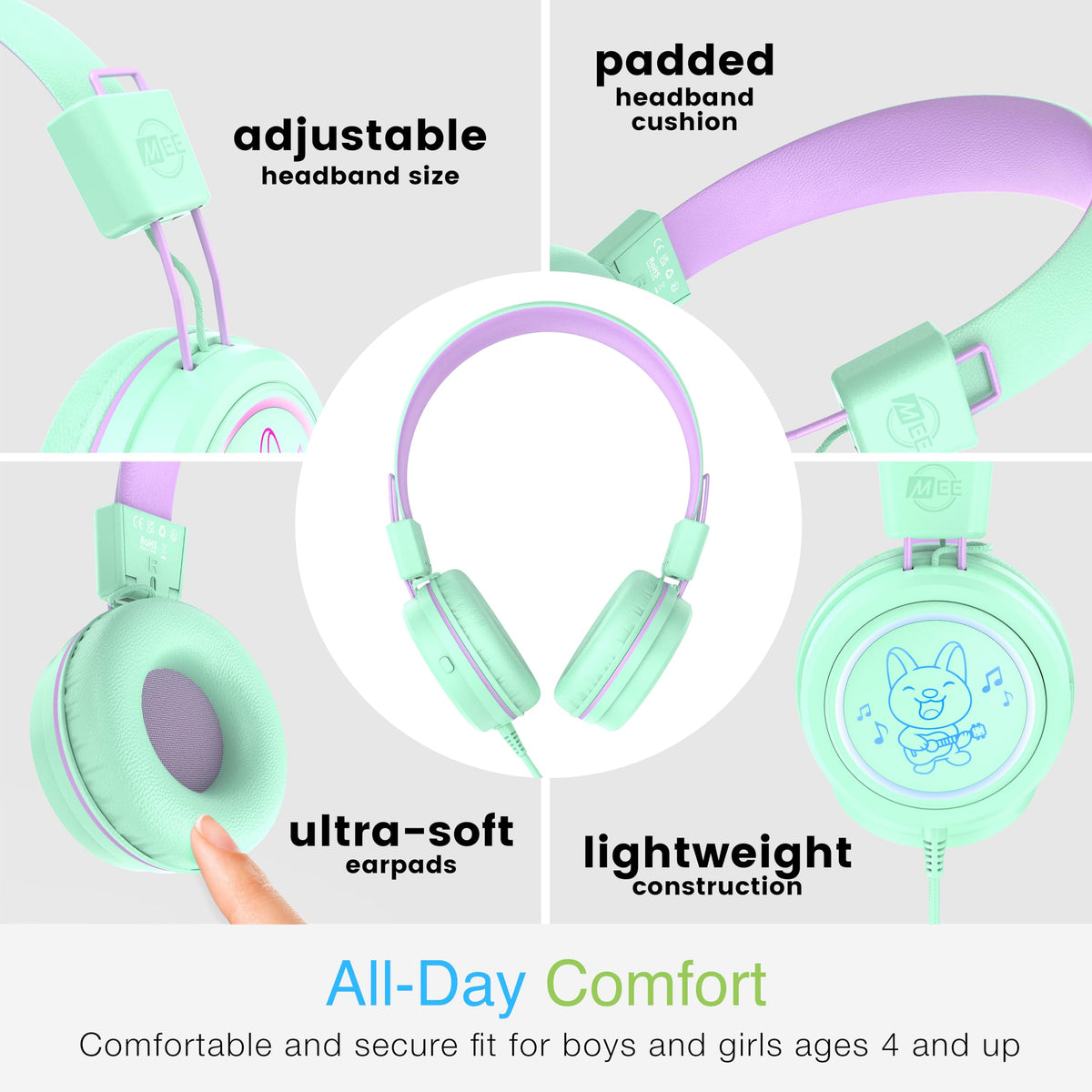 Built-in microphone enables quick online learning and video calls