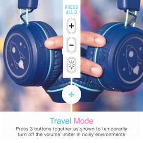 MEE audio side view showing cushioned earpad for comfortable long-wear and protection