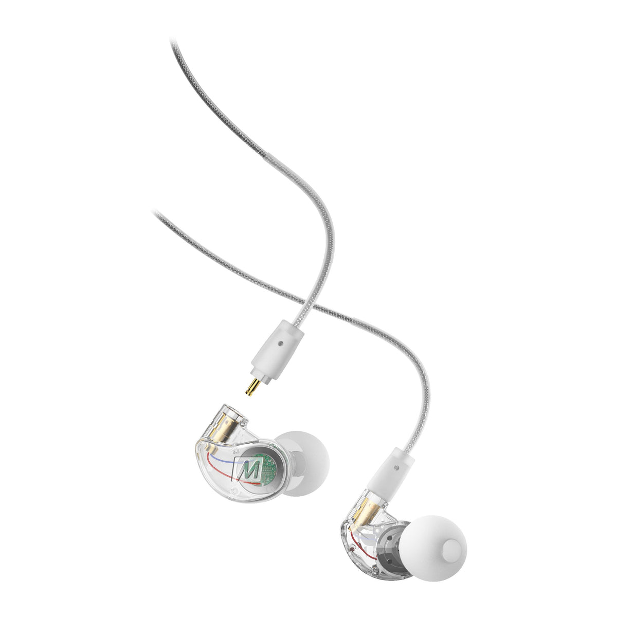 MEE audio M6 PRO front view shows clear shell and professional look for accurate monitoring