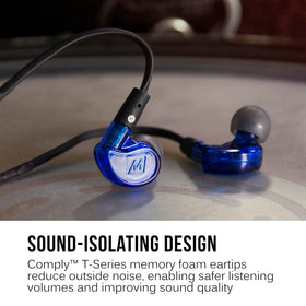 MEE audio in-ear on stage demonstrating real-world monitoring benefit