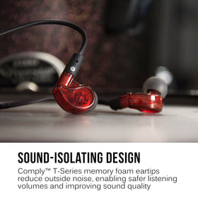 MEE audio M6 PRO in use on stage with musician highlighting on-stage reliability