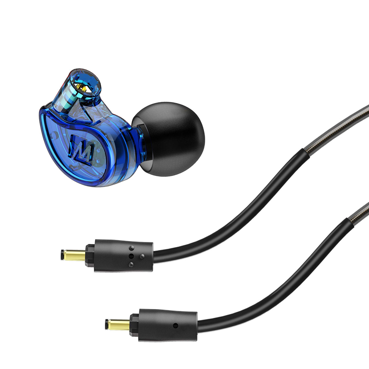 MEE audio silicone and Comply tips display for customizable seal