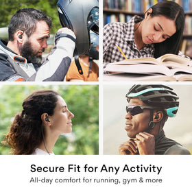 MEE audio M6 Sport earbuds with IPX5 sweat-resistance for intense sessions