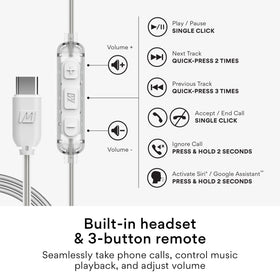 IPX5 sweat- and water-resistant MEE audio M6 Sport earbuds during workouts
