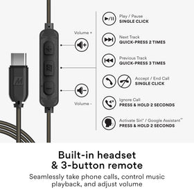MEE Audio M6 Sport IPX5 durability withstands sweat and rain during outdoor workouts.