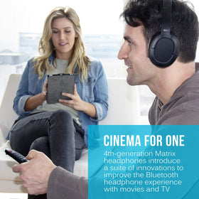 Side view highlights sleek design and cushioned ear pads for long sessions