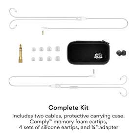 MEE Audio MX1 PRO carrying case protects gear during travel