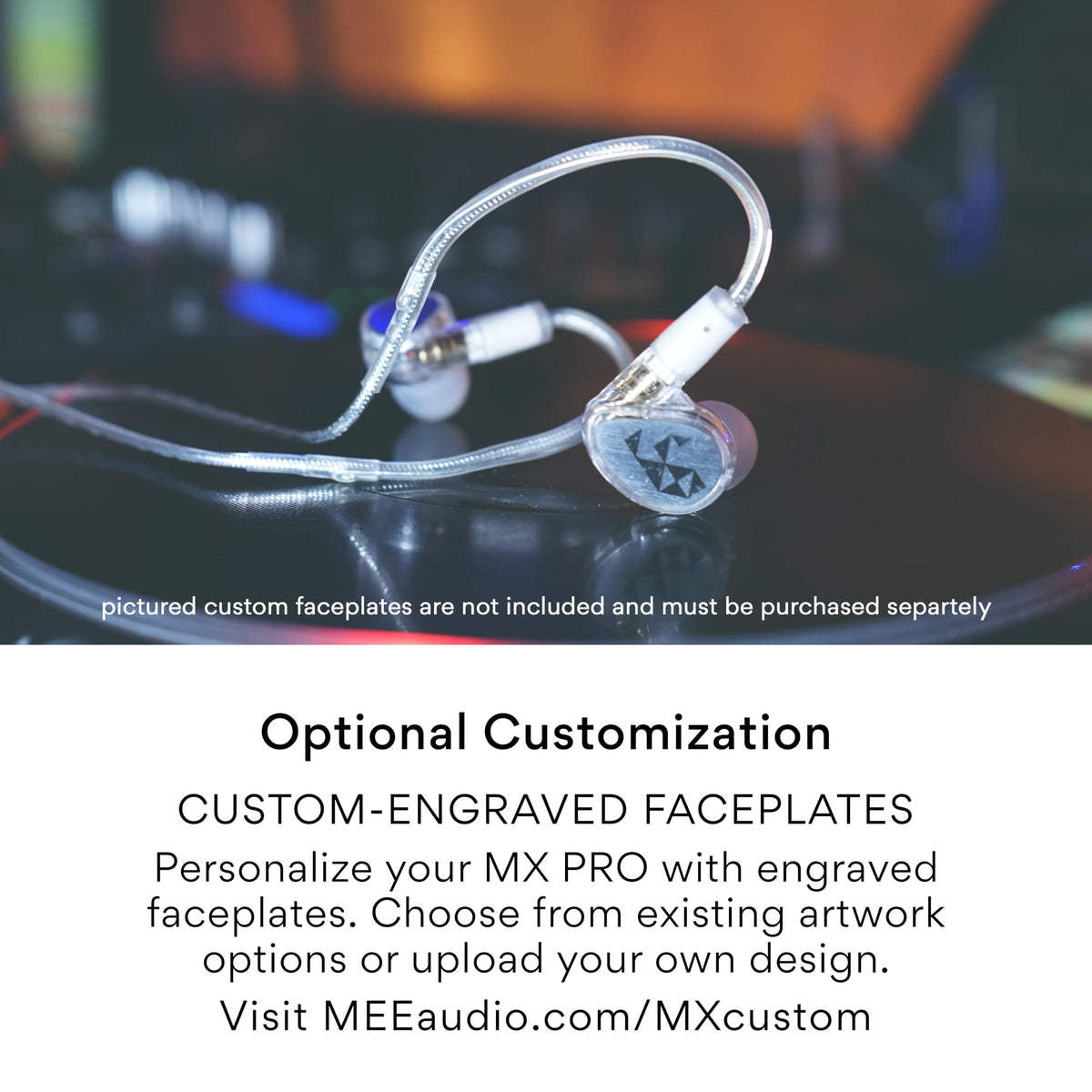 MEE Audio MX1 PRO complete kit includes tips, cables, and case