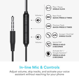 MEE Audio SleepTones shirt clip for cord management.