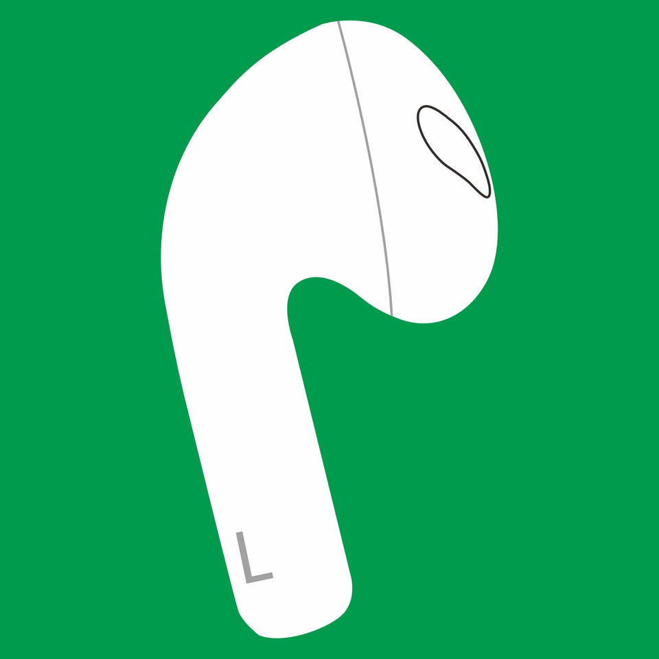 Meenova A2564 left earbud for Pod 3rd Gen, ready for replacement.