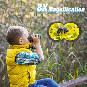 Meet Sun VNVDFLM binoculars side grip view for small hands