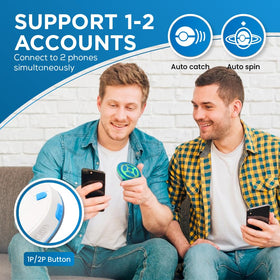 megacom DuoMon 3 dual accounts setup shown for two users.