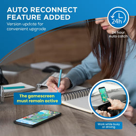 megacom DuoMon 3 Type-C charging supports quick top-ups on the go.