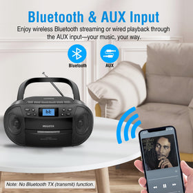 MEGATEK CBR510 Bluetooth streaming lets wireless music from your phone
