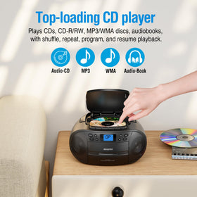 MEGATEK CBR510 cassette deck enables retro listening with easy controls