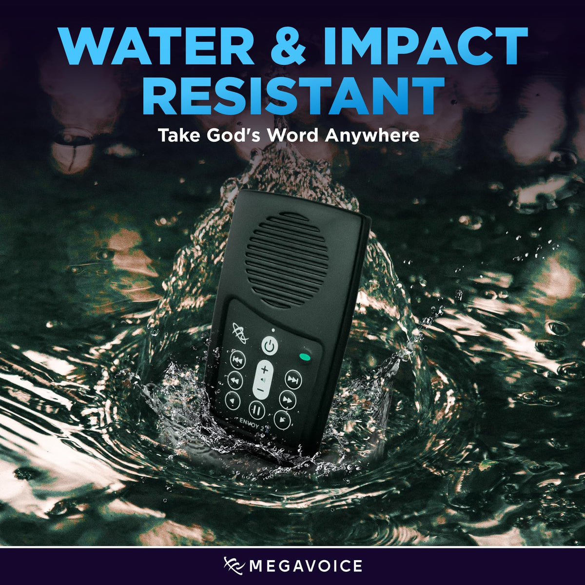 MEGAVOICE NKJV bookmarking and playback speed control for personalized study.