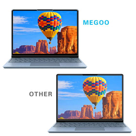 Megoo ArmorShield edge-to-edge-fit ensures full coverage on the Surface Laptop Go display.