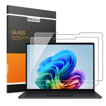 Megoo glass screen protector for Surface Laptop 7 13.8-inch offers crystal-clear protection