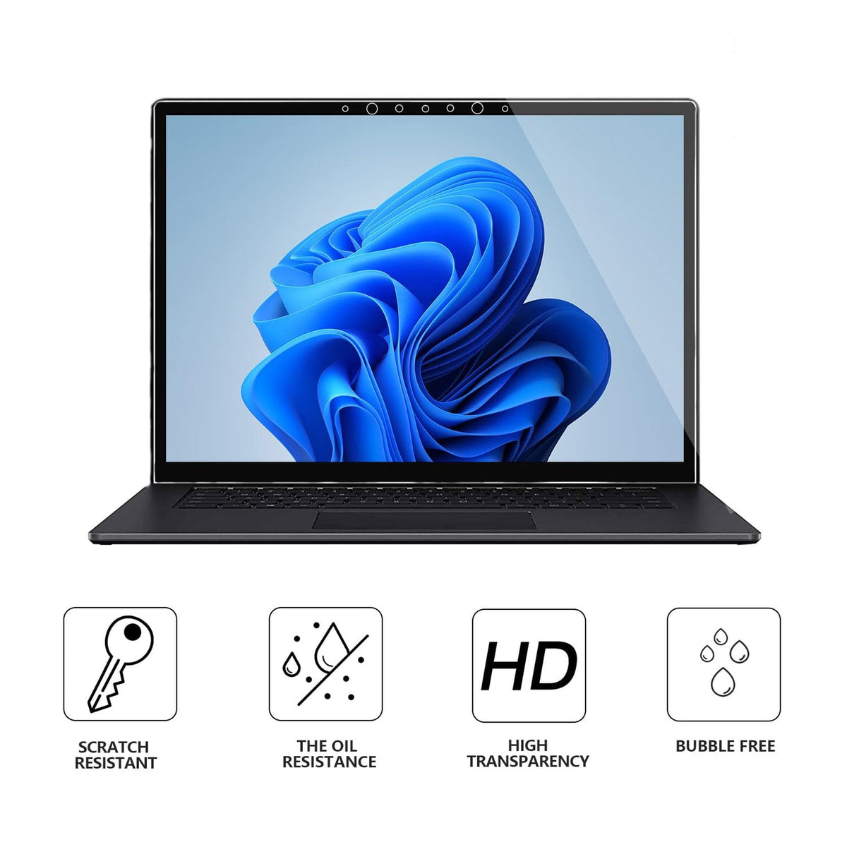Megoo edge-to-edge fit Surface Laptop 13.5-inch keeps full-screen surface pristine