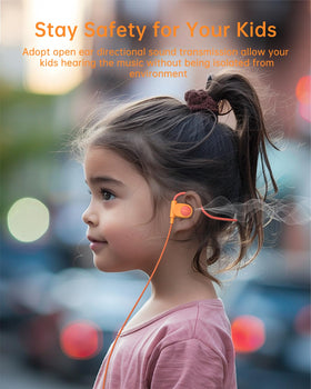 Mehomeli Kid Headphones ergonomic fit for growing children