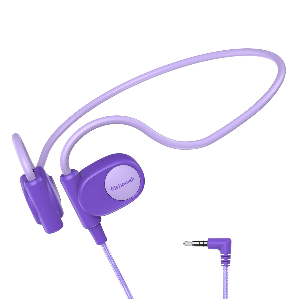 Mehomeli Kid Headphones open-ear design keeps awareness during lessons.
