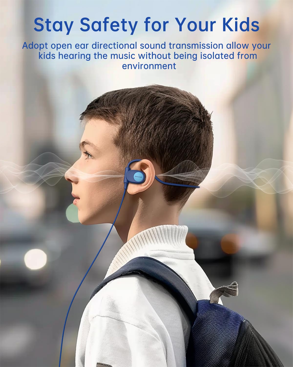 Mehomeli Kid Headphones wired 3-5mm cord for reliable classroom use