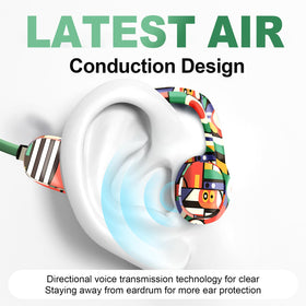 Mehomeli Kids Headphones Bluetooth 5.2 for quick pairing and stable wireless connection