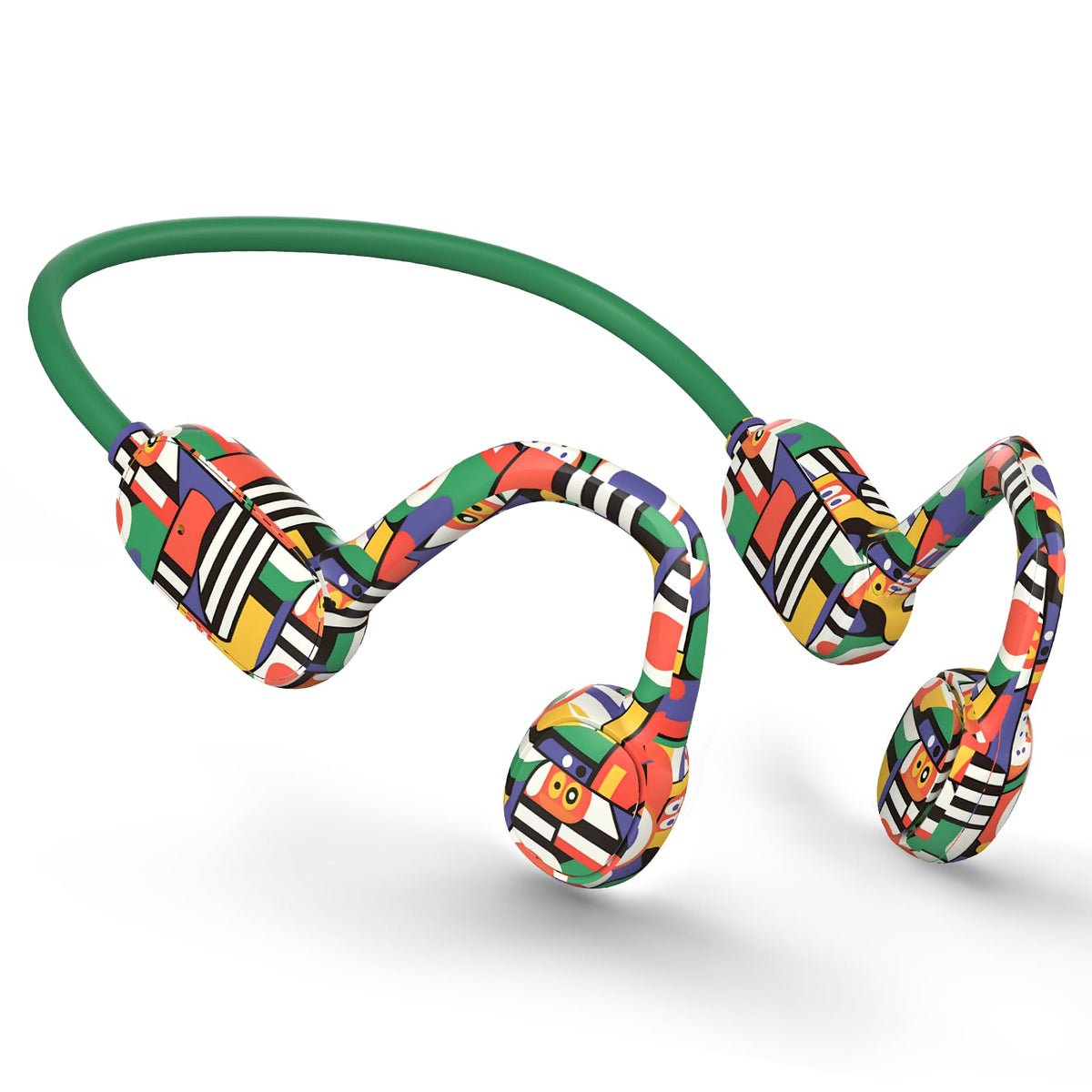 Mehomeli Kids Headphones with open-ear design for safe listening and situational awareness