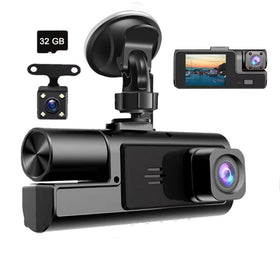 Meiqils 1080p front dashcam with interior view aids safe driving and evidence gathering