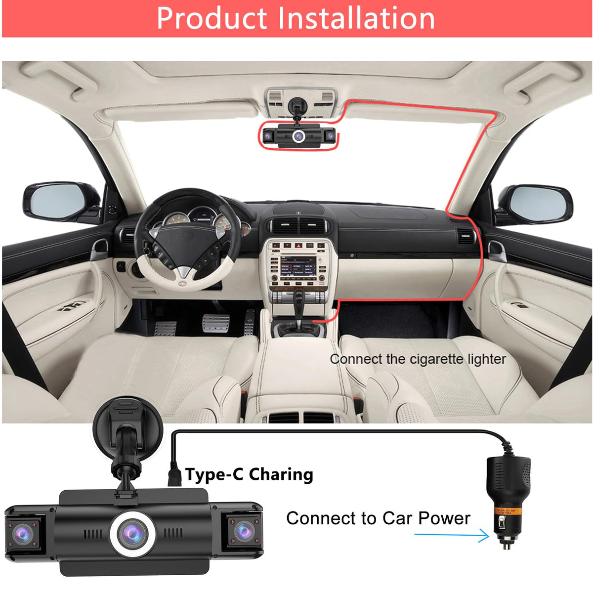 Meiqils phone app using 5GHz WiFi to download dashcam footage quickly
