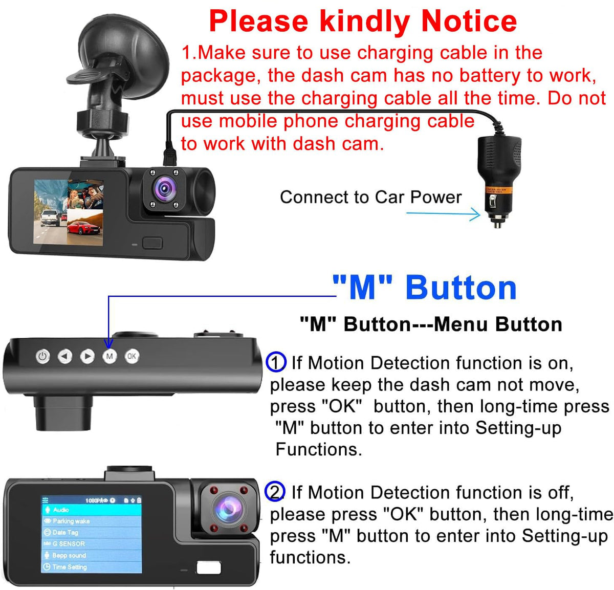 Meiqils easy windshield installation with secure suction mount.