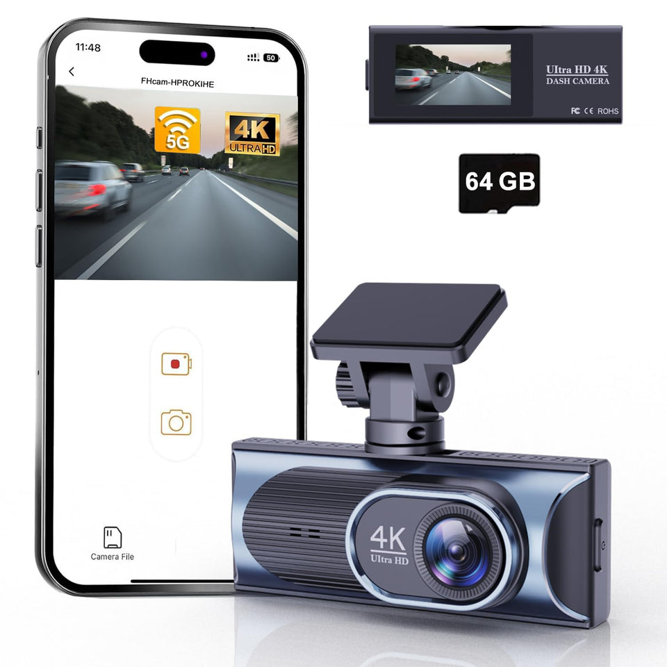 Meiqils front view showing camera body and lens, clearly identifies product benefits