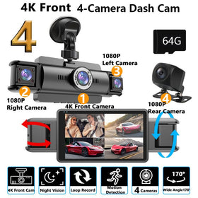 Meiqils interior cabin camera capturing driver and passengers clearly