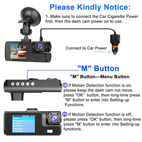 Meiqils loop recording dashcam automatically preserves new footage when storage fills.