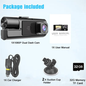 Meiqils vehicle compatibility dashcam works with cars, trucks, buses, and larger vehicles.