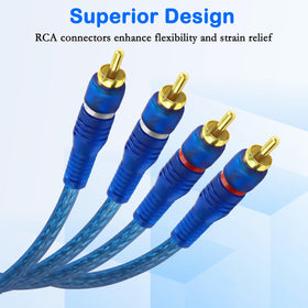 MEIRIYFA twisted-pair cable cross-section detail showing reduced interference benefit