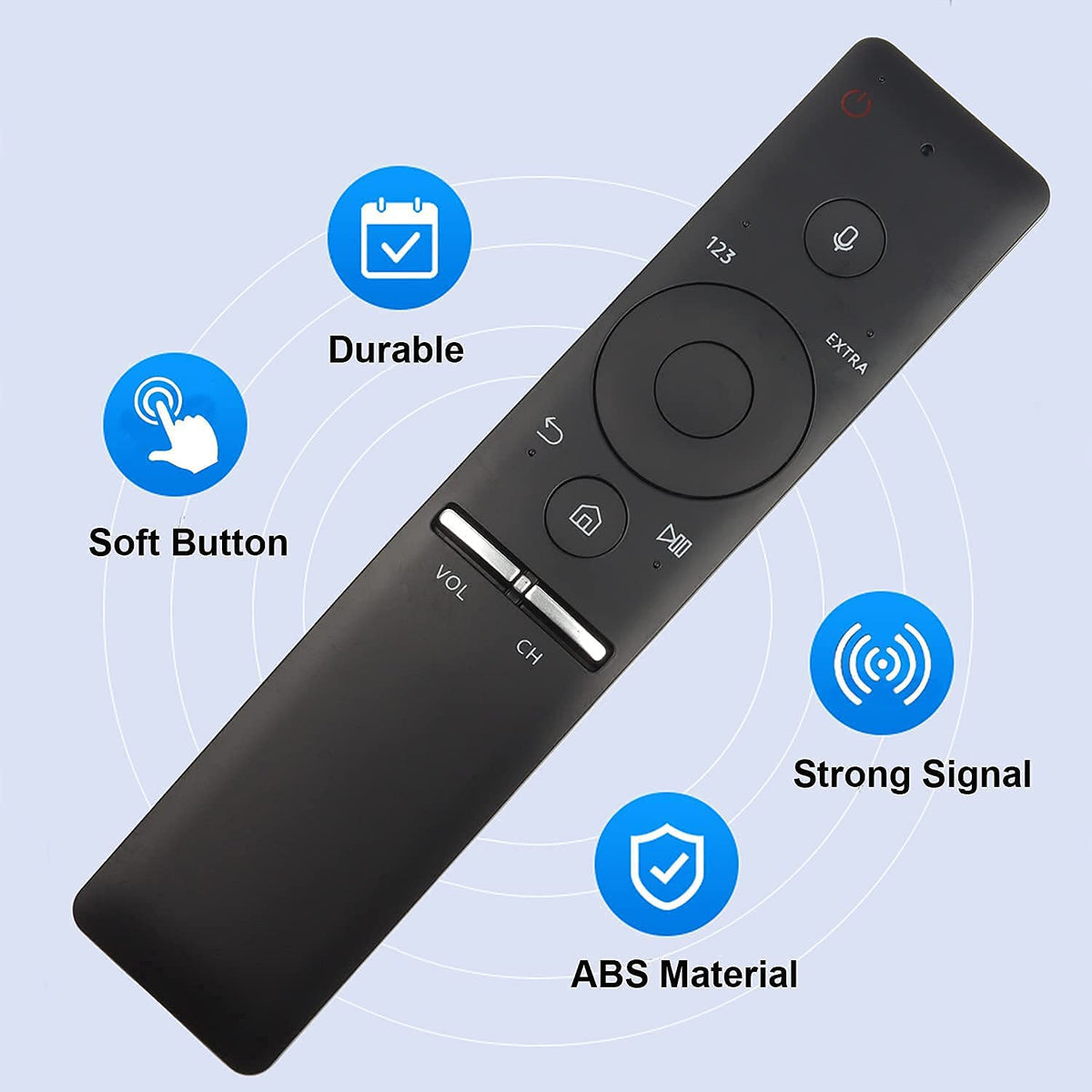 MEIWELL BN59-01241A voice remote for Samsung UN75KS9000F enhances control