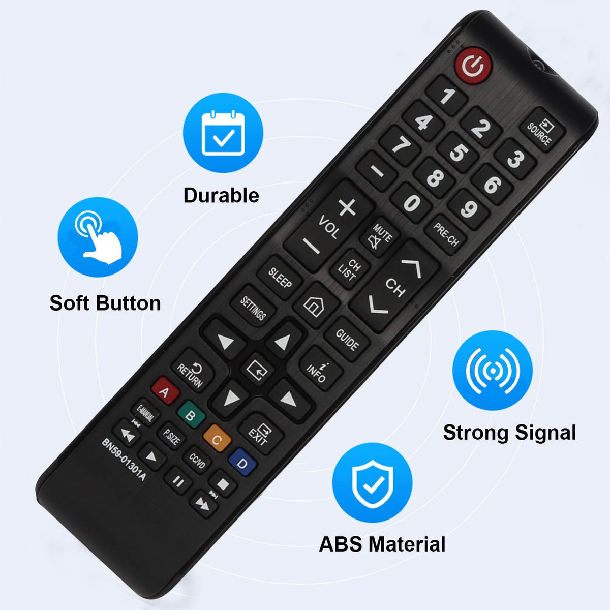 MEIWELL close-up of buttons for easy navigation and accurate control