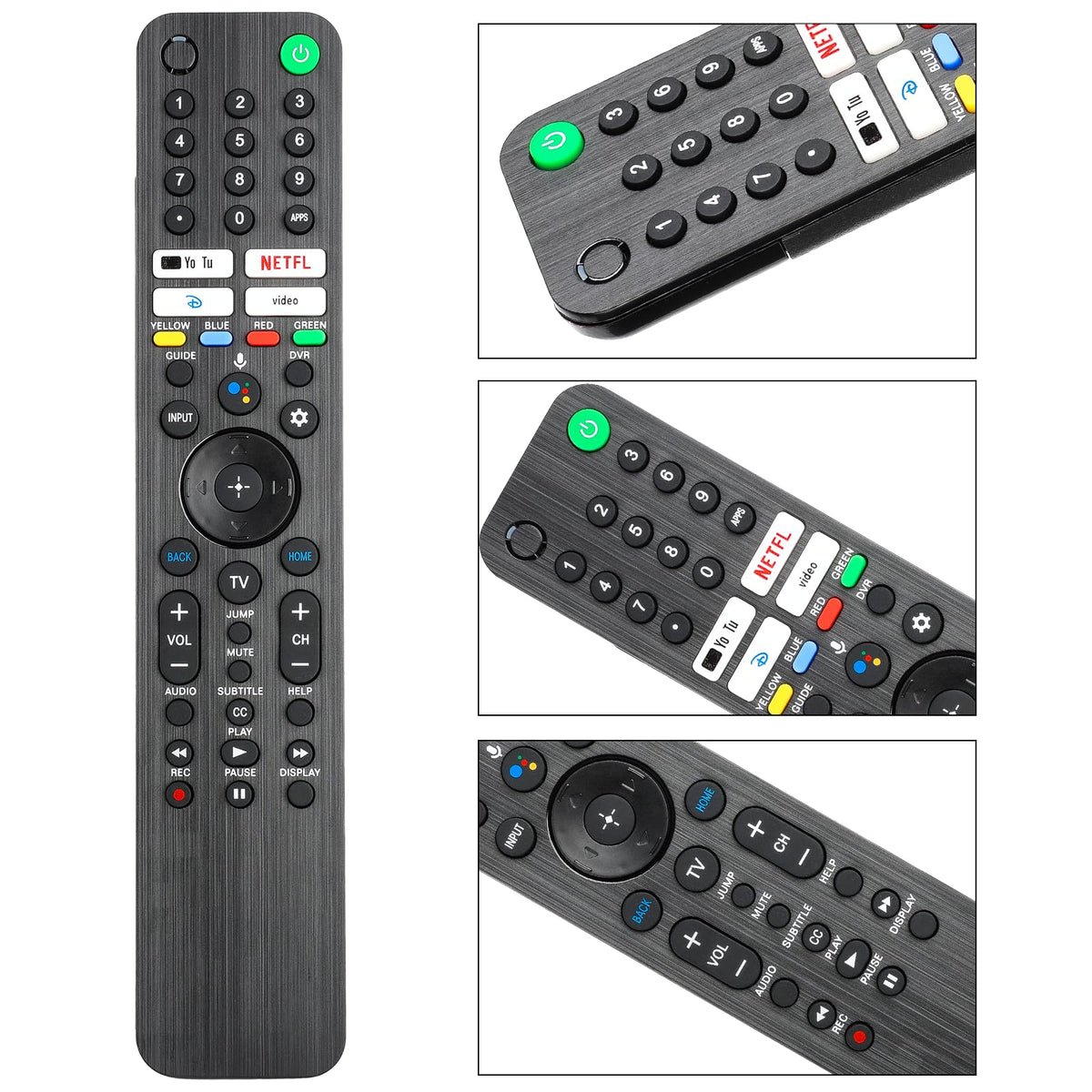 MEIWELL RMF-TX520U remote in packaging with setup guide.