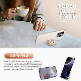 Meiyasy AirPods 4 case includes disassembly tool for safe removal