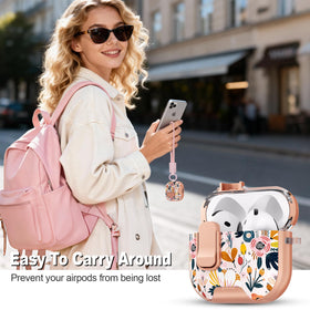 Meiyasy AirPods 4 case features UV painted pattern that resists fading