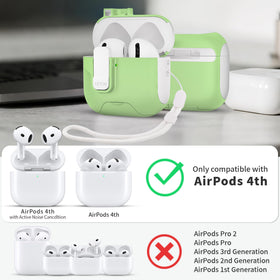 Meiyasy AirPods 4 case safety lock helps prevent accidental openings