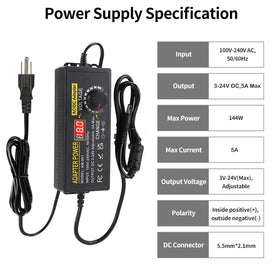 Meiyue includes 14 DC connectors for versatile device compatibility.