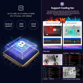 MekedeTech 1280x720 IPS display with vibrant colors