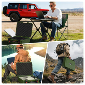 MEKEET organized accessories inside case for quick setup and secure storage